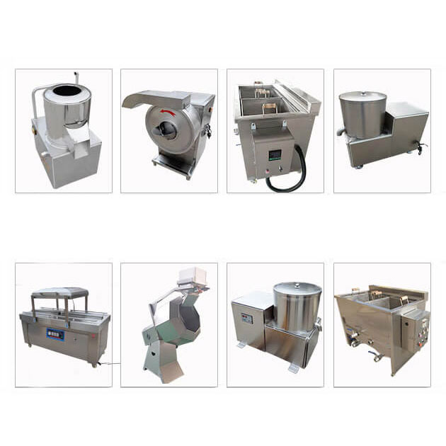 Small Scale French Fries Production Line