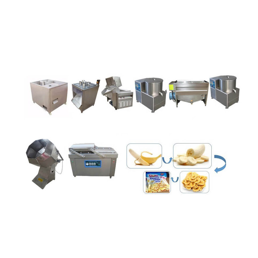 Small Scale Banana Chips Production Line