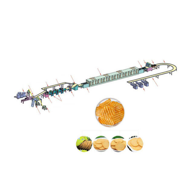 Compound Potato Chips Baking Line