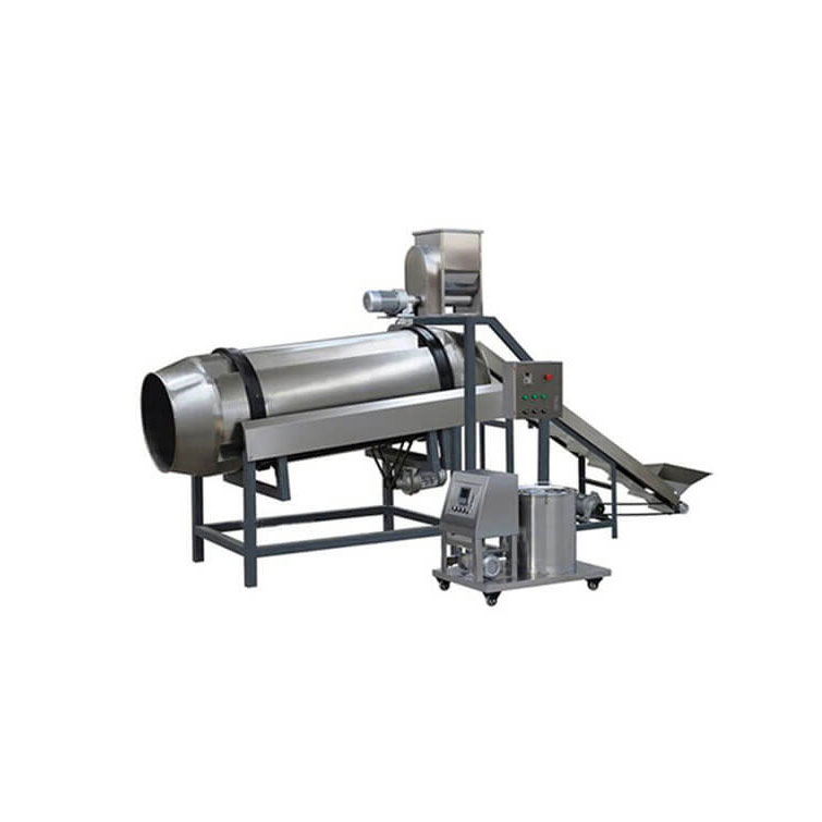 Rotary Drum Potato Chips Seasoning Machine