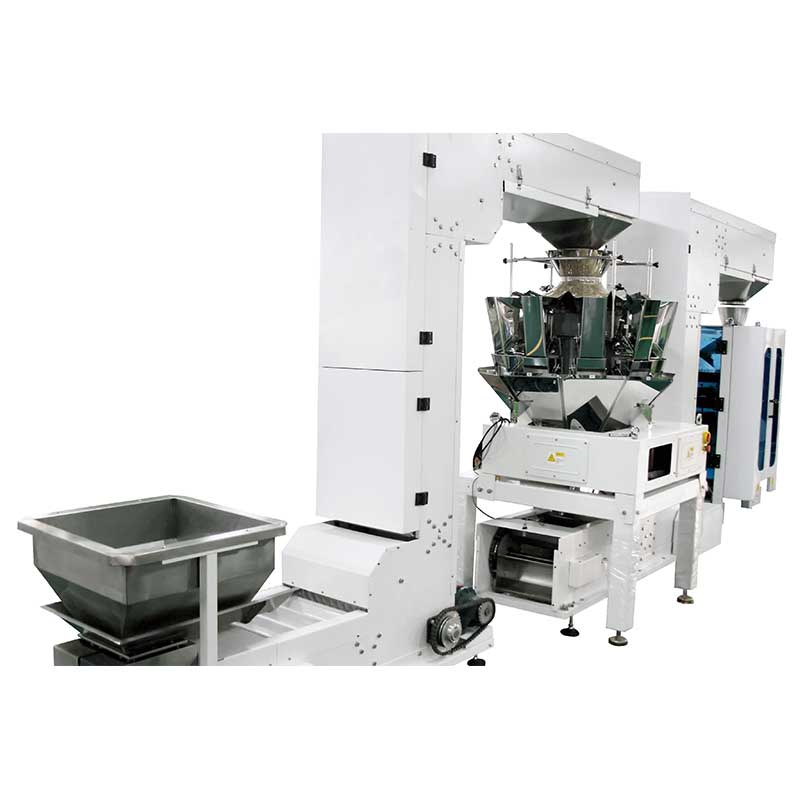Two-Stage Feeding (Minimum Height) Vertical Packaging System