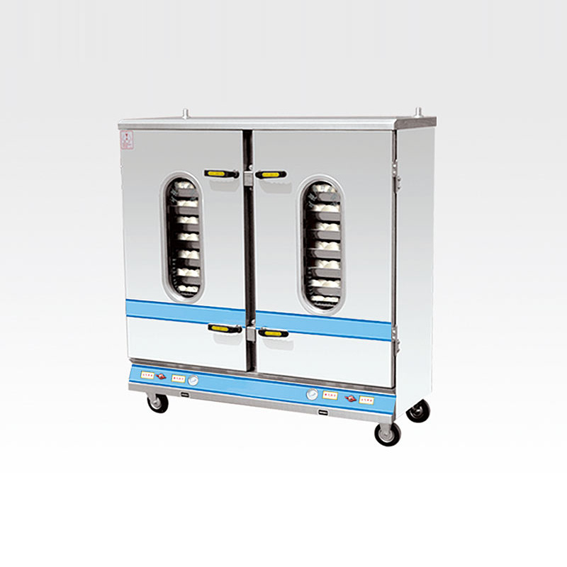 Double-Door Steaming Cabinet with Viewing Window