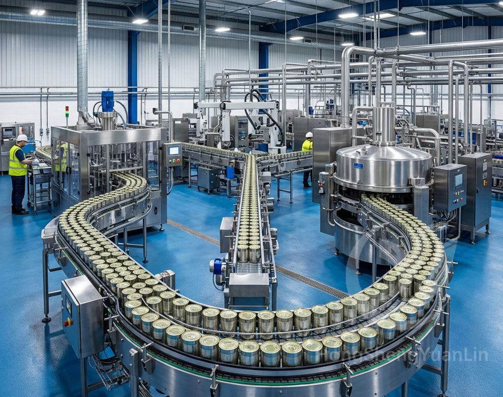 The Ultimate Guide to Canned Food Production Lines: Setup, Machinery, and Cost (2026)(pic1) The Ultimate Guide to Canned Food Production Lines: Setup, Machinery, and Cost (2026)(pic1)