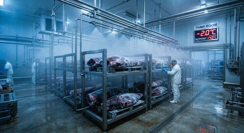 Thawing Frozen Tuna for Canning: Time-Temperature Control, Drip Loss and Line Capacity(pic1)