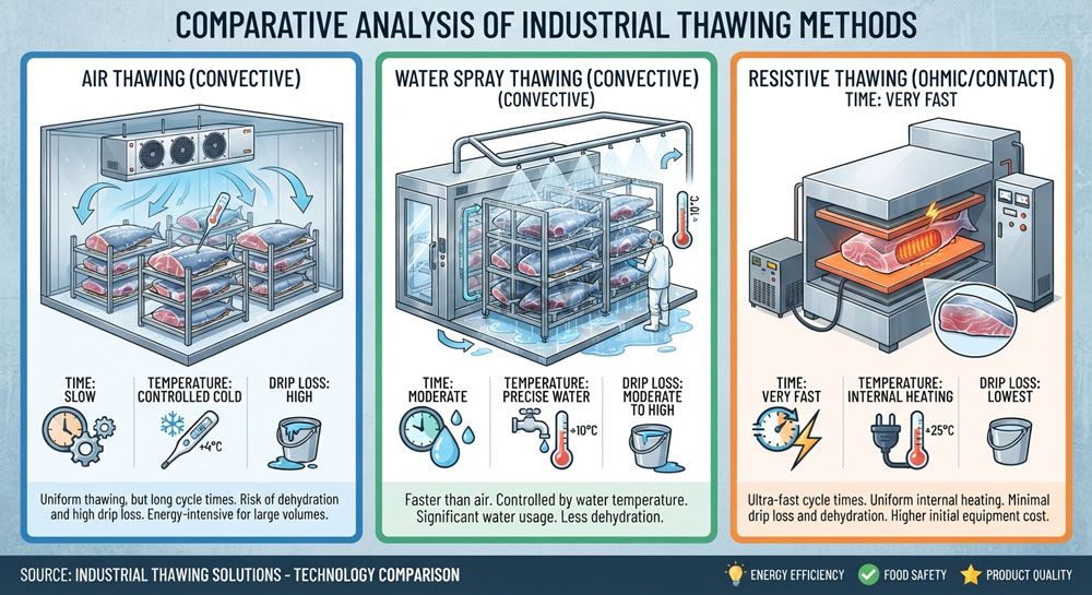 Thawing Frozen Tuna for Canning: Time-Temperature Control, Drip Loss and Line Capacity(pic2)