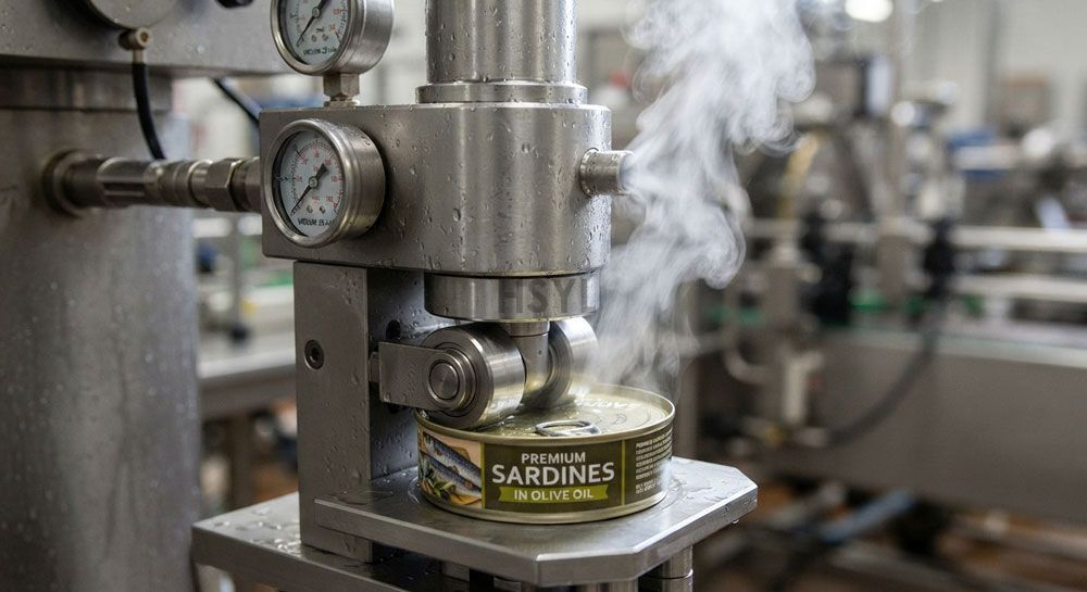 Vacuum, Exhausting and Headspace: What They Change Before Fish Can Seaming(pic1)