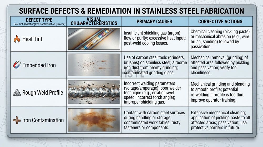 Weld Finishing, Pickling and Passivation for Fish Processing Equipment(pic2)
