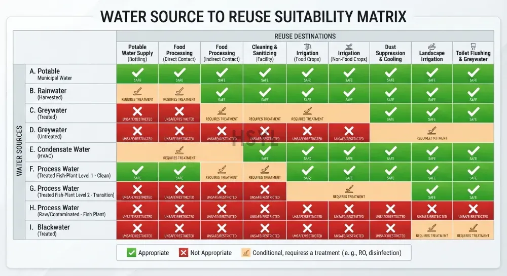 Risk-Based Water Reuse in Fish Processing: Where Reuse May and May Not Be Appropriate(pic2)