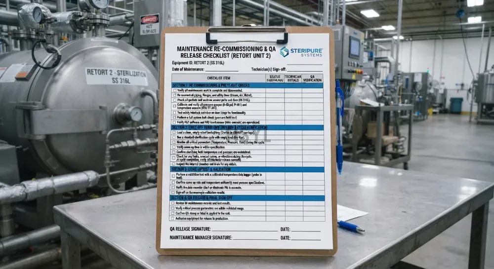 Preventive Maintenance for Retorts and Can Seamers: A Risk-Based Task and Spare-Parts Matrix(pic4)