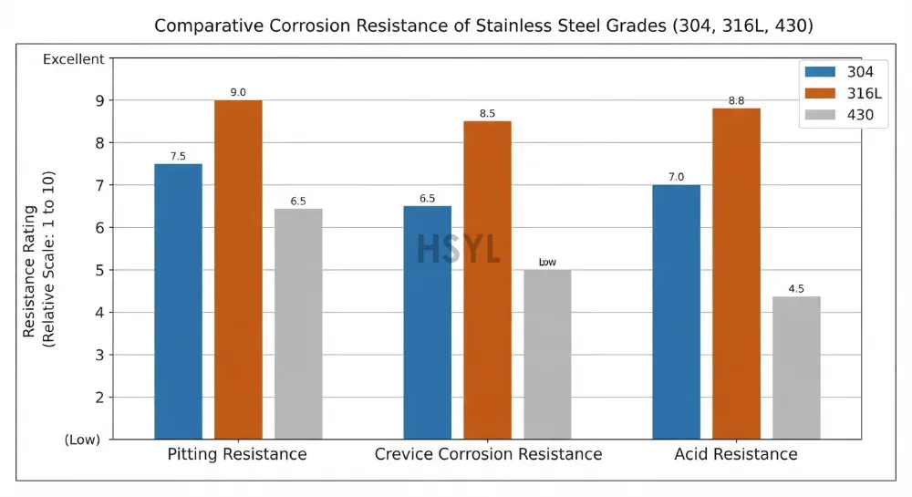 Commercial Kitchen Stainless Steel Selection: 304 vs 316L vs 430 by Zone(pic3)