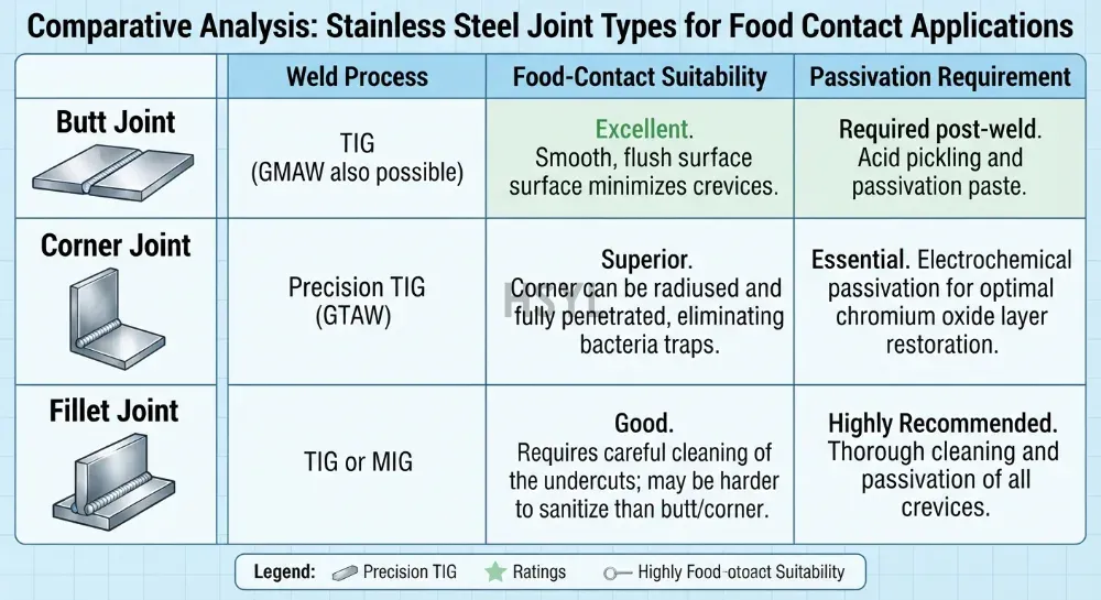 Hygienic Welding and Passivation in Commercial Kitchen Equipment(pic2) Hygienic Welding and Passivation in Commercial Kitchen Equipment(pic2)