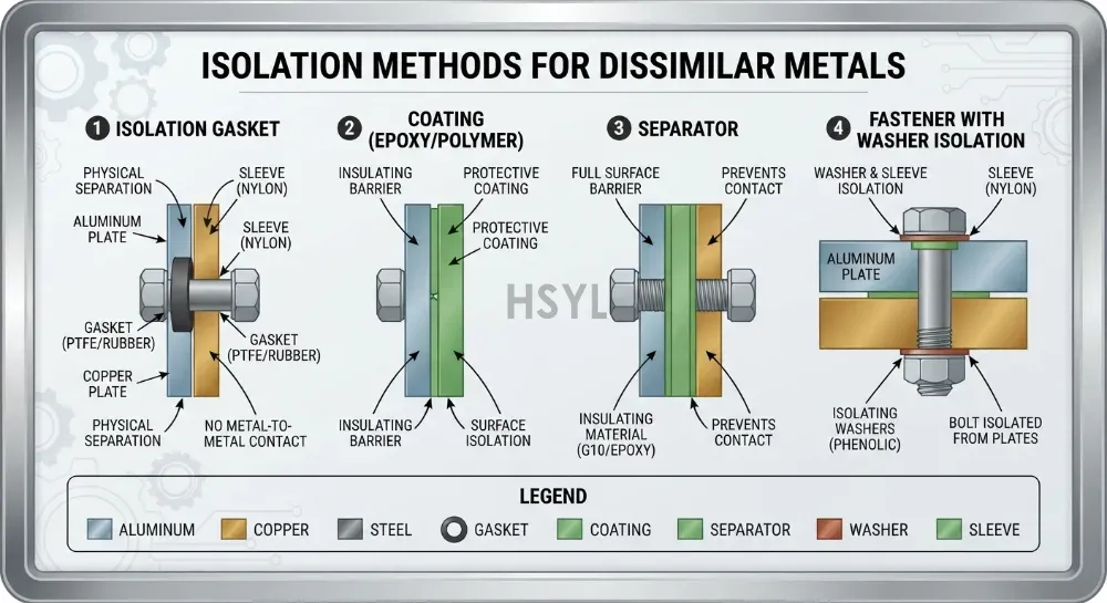 Commercial Kitchen Galvanic Corrosion: Dissimilar Metals, Galvanic Series and Isolation(pic4)