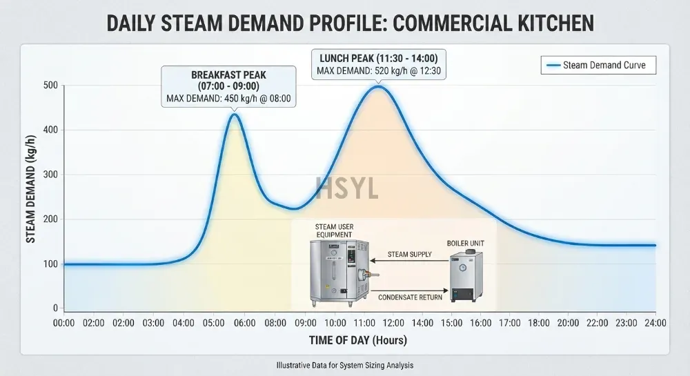 Commercial Kitchen Steam System Design: Load Planning and Equipment Layout(pic2) Commercial Kitchen Steam System Design: Load Planning and Equipment Layout(pic2)