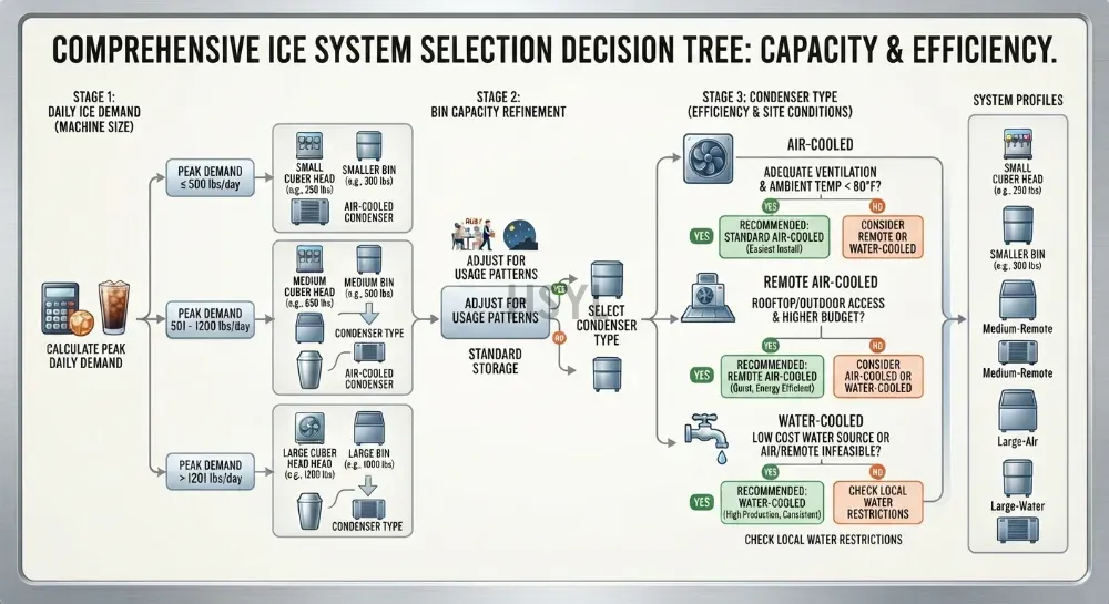 Ice Machine Sizing for Commercial Kitchen: Demand-Based Planning Guide(pic3) Ice Machine Sizing for Commercial Kitchen: Demand-Based Planning Guide(pic3)