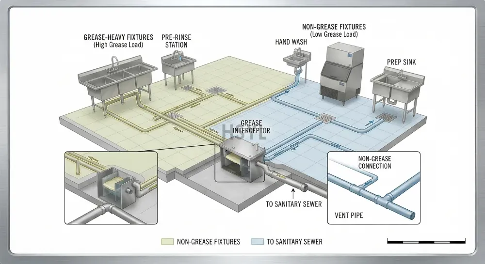 Commercial Kitchen Grease Trap Sizing and Installation: Compliance Checklist(pic2) Commercial Kitchen Grease Trap Sizing and Installation: Compliance Checklist(pic2)