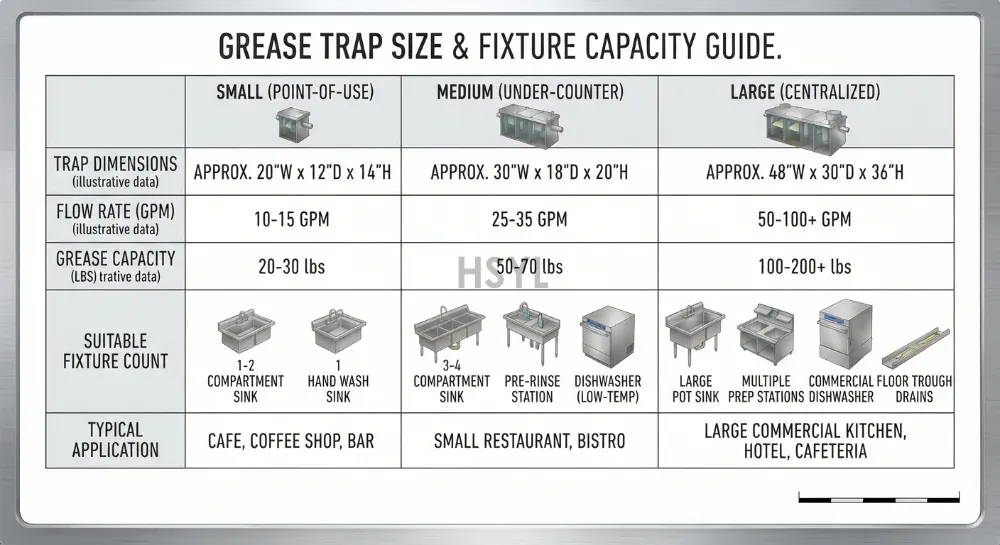 Commercial Kitchen Grease Trap Sizing and Installation: Compliance Checklist(pic3) Commercial Kitchen Grease Trap Sizing and Installation: Compliance Checklist(pic3)