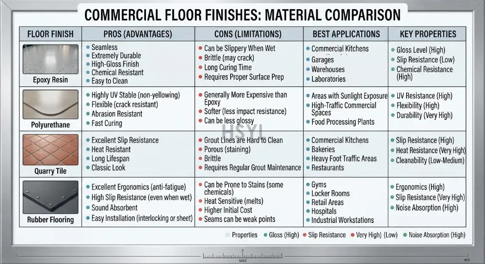 Commercial Kitchen Flooring Requirements: Materials, Drainage, and Compliance(pic2) Commercial Kitchen Flooring Requirements: Materials, Drainage, and Compliance(pic2)